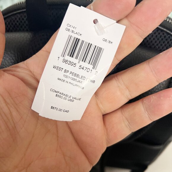 Coach CX141 West Backpack IIN Black